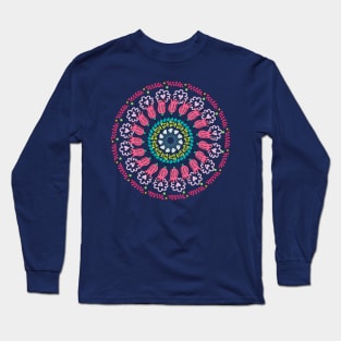 Beautiful Spring Mandala Long Sleeve T-Shirt